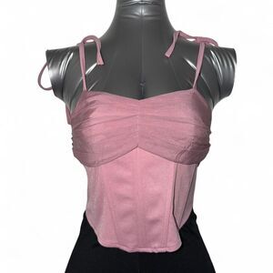 Unbranded Women's Pink Corset